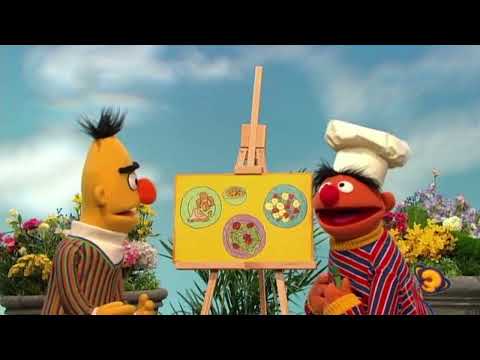 Sesame Street (Super Healthy Monsters) Ernie Creates The Perfect Meal - English