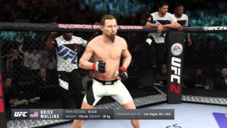 EA Sports UFC 2 The Ultimate Fighter Part 11 - #42 Napalm vs Mullins  #35 6-0-0