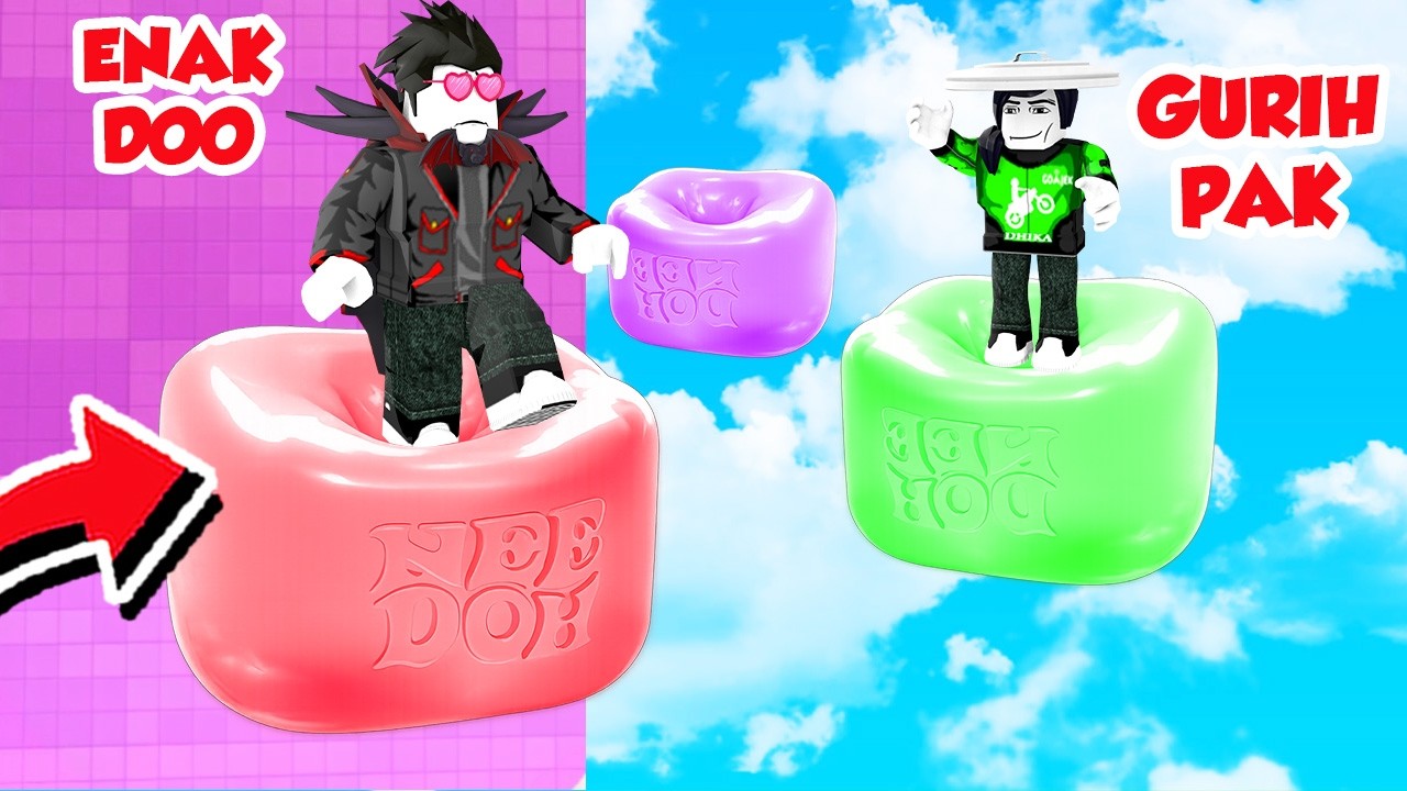 KITA NAIK TOWER  PALING SATISFYING BIKIN NAGIH DI ROBLOX!!!