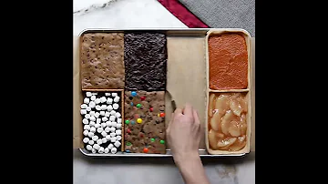 8 Desserts in 1 Sheet Tray #Shorts
