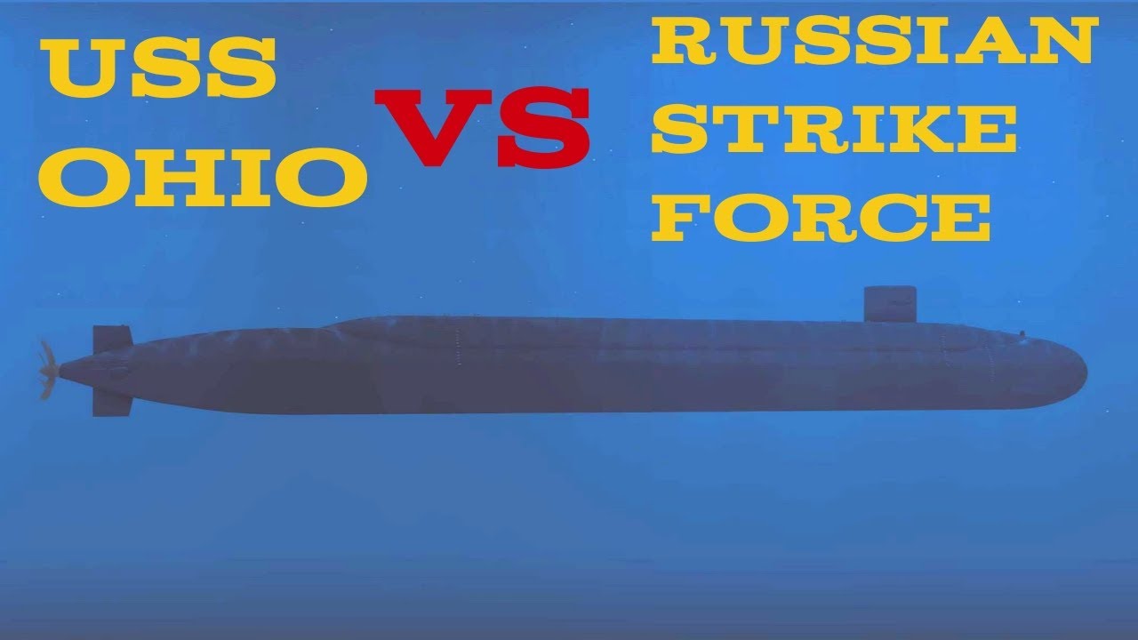 USS Ohio (VLS) VS Russian Strike Group || Cold Waters Epic Mod