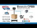 Bascula 60kg/150kg para Sistemas POS RS232