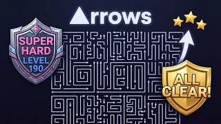 🎯 Arrows - Puzzle Escape | Level 190 Walkthrough (Super Hard Solution) 🧠