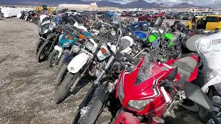Please Ride Carefully!!! Wrecked Sportbikes, Dirt Bikes & Motorcycles At Copart Las Vegas NV