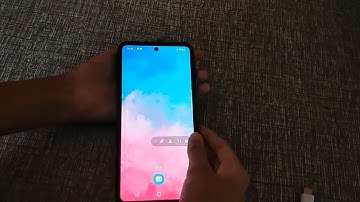 How to screen recording in samsung a72