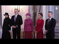 Llegada de SS.MM. los Reyes al Palacio de Amalienborg en Copenhague