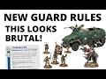 New Guard Army Rules Unveiled! Titanic Tank Detachment and Brutal Transport Damage Combo?