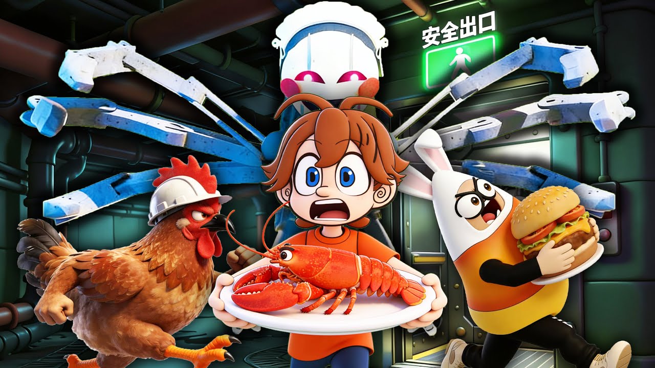 地心探险！无意激活面具机器人不看着他就会被扭脖子！亡命速递2 吊德斯DioDeS