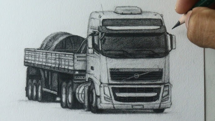 OS DESENHOS DE CAMINHÕES MAIS BONITOS!! THE MOST BEAUTIFUL TRUCK DRAWINGS 