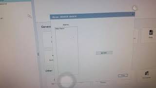 How to set up alarm with acc7...try this