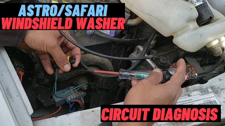 Windshield Washer System Restoration Astro / Safari