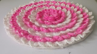 Thalpos design # Lokricha rumal #Round  pattern #Beautiful crochet hand work ,Tablecloth