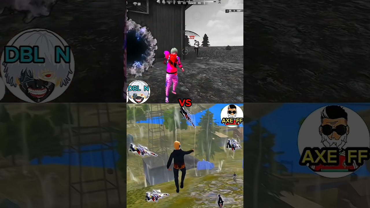 DBL N⚡vs⚡AXE FF editing tutorial tips and tricks || 