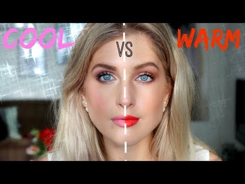 WARM vs KOEL 🤔 welke makeup look staat het mooist? | Sarah Rebecca