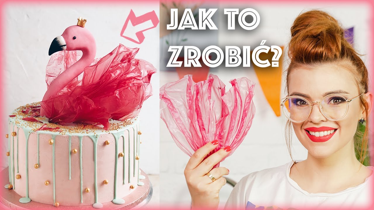 DEKORACJA TORTU z papieru ryżowego! Jak to zrobić? | Sugarlady