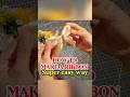 HOW TO MAKE A RIBBON IN SUPER EASY. #ribbon #ribbonflowermaking #flowercraft