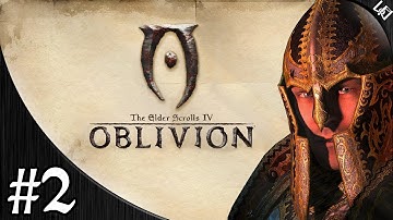 Oblivion Gameplay Walkthrough w/ Pixelz Part 2 - Escaping the Sewers