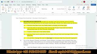 New Perspectives Excel 365 | Module 6: SAM Project A | Five Points Group