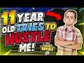 11 YEAR OLD TRIES TO HUSTLE ME! Community Games #4 (Fortnite Battle Royale)