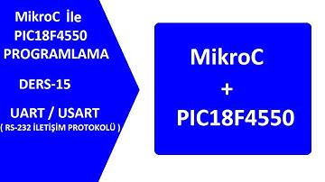 MikroC ile PIC Programlama-15 : UART İletişim ( RS-232 İletişim Protokolü)