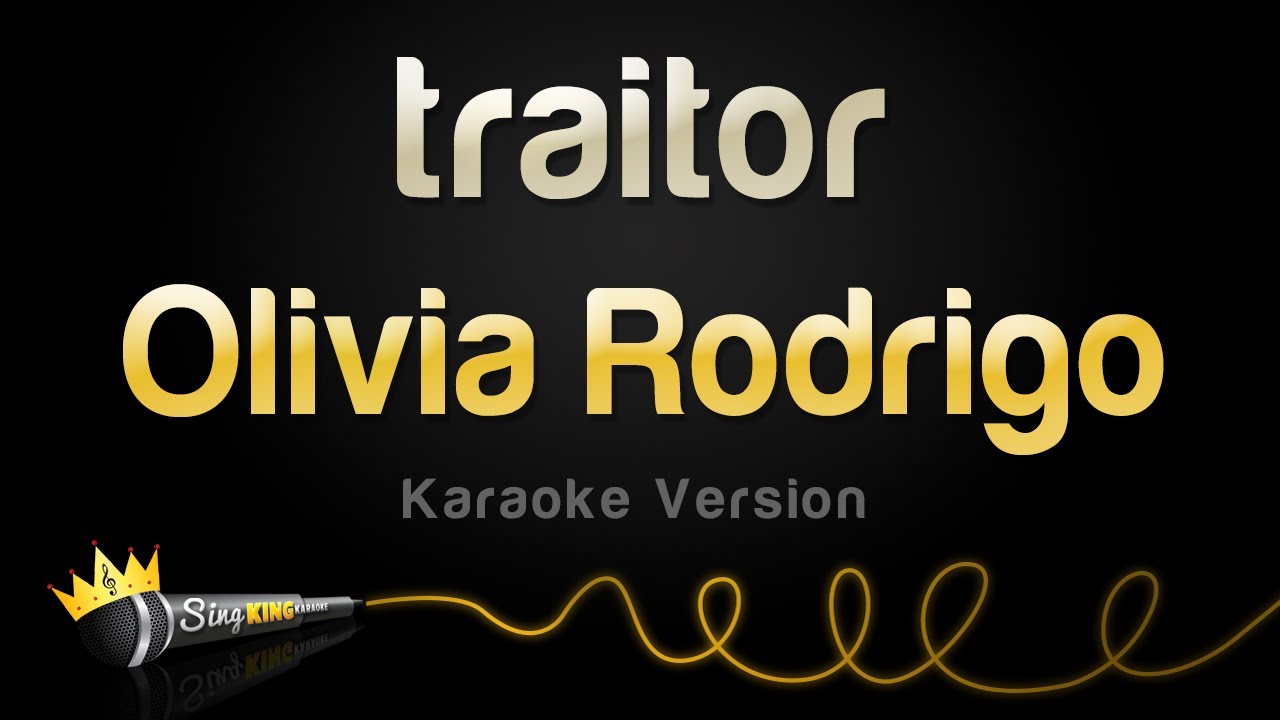 Olivia Rodrigo - traitor (Lyric Video)