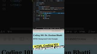 Celebrity HTML Coding Q&A 13: HTML for adding a background color to a webpage?#html #coding #shorts #webdesign Profile