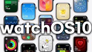 애플워치 새 기분! watchOS10 핵심 신기능 및 사용법 총정리