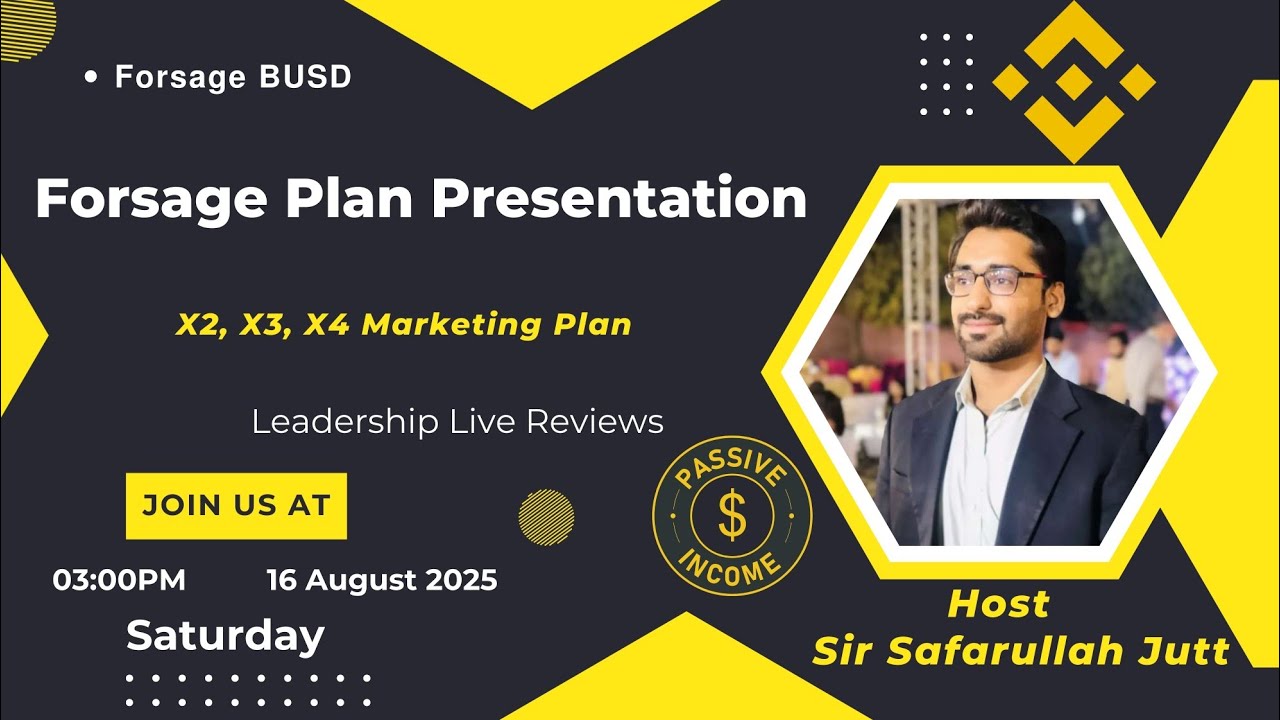 Forsage BUSD Presentation | X2, X3, X4 Matrix | Salary Income | Passive Income