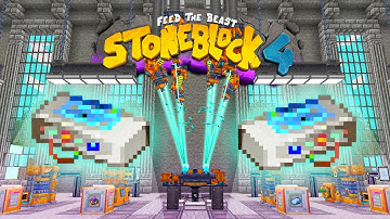 Stoneblock 4 Minecraft Modpack EP20 Tier 4: Oblivion DONE Atomic Forge Prometheum and Void Fuel