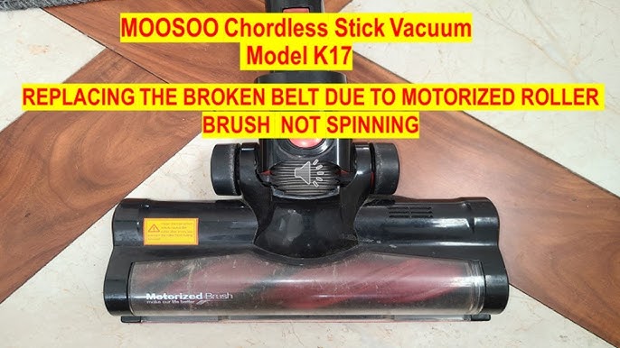 FIX] Black and Decker Vacuum Cleaner Powerseries Extreme Head not spinning?  : r/Tools