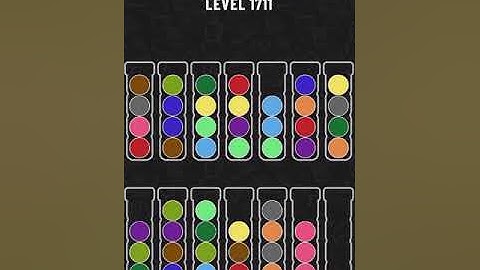 【Ball Sort Puzzle】Level.1711