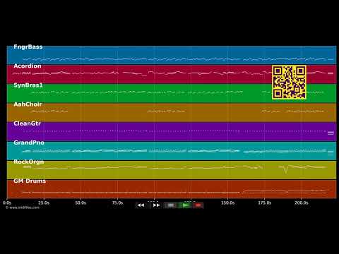 🎵 Er war der weißeste Mann am Strand - Paveier (MIDI individual tracks) 🎹