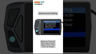 Varstrom EDK01 CAN-Bus For Bafang &amp; Tongsheng | One Display Does It All