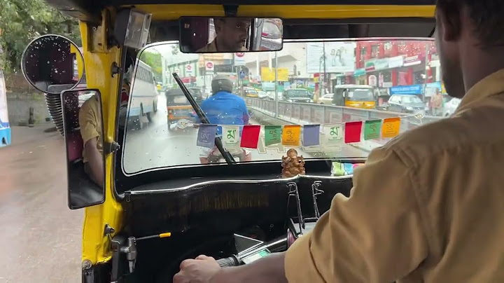 Crazy Tuk Tuk Ride in Kerala