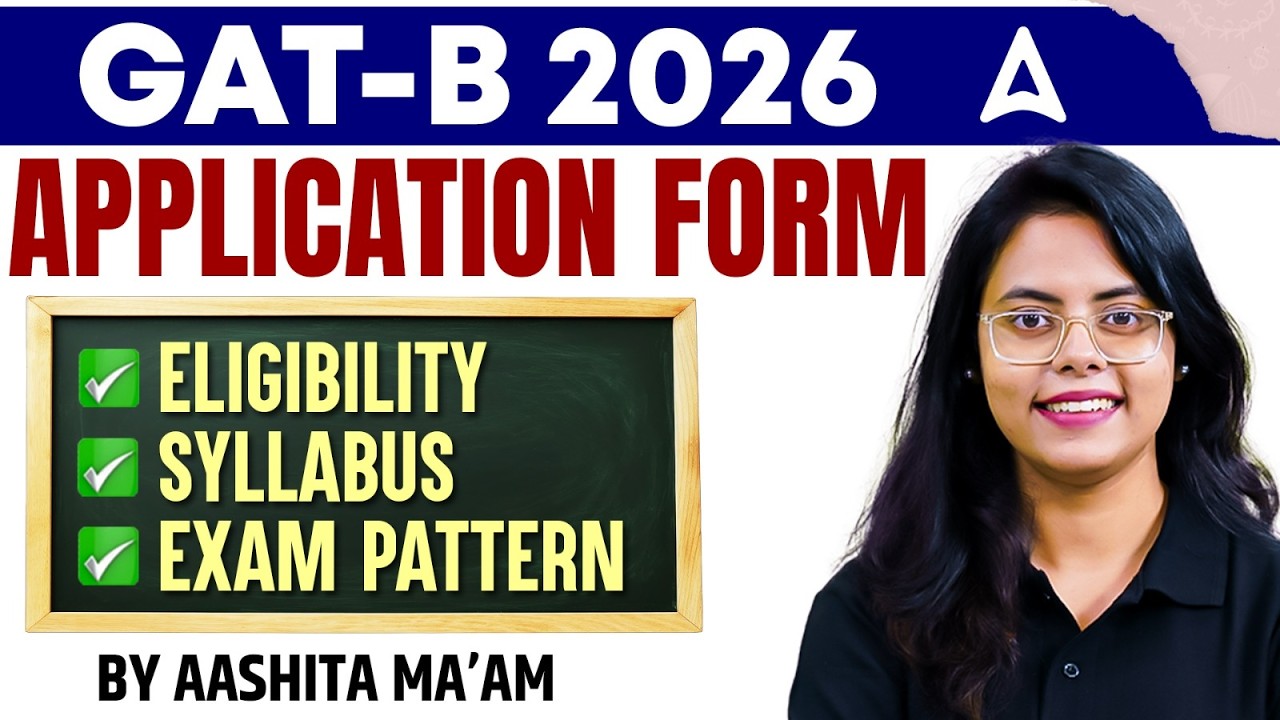 GAT B 2026 Application Form | GAT B Syllabus, Eligibility & Exam Pattern | GAT B Exam Preparation