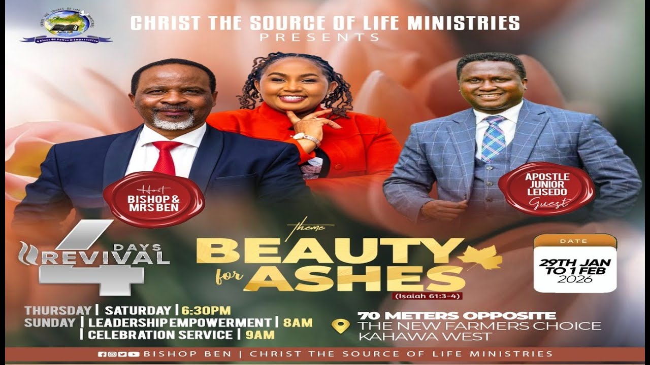 Revival Meeting Day One ||  Ministering : Apostle Junior Leisido || 29/01/2026