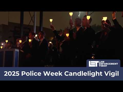 A Glimpse At The 2025 Police Week Candlelight Vigil