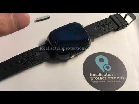 Installer la carte sim dans votre montre connectée enfant GPS CHILD85 