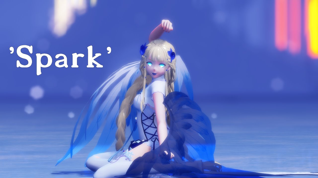 WINTER (aespa) 'Spark'  (에스파 Spark 가사)  【MMD◆OC | 4K】