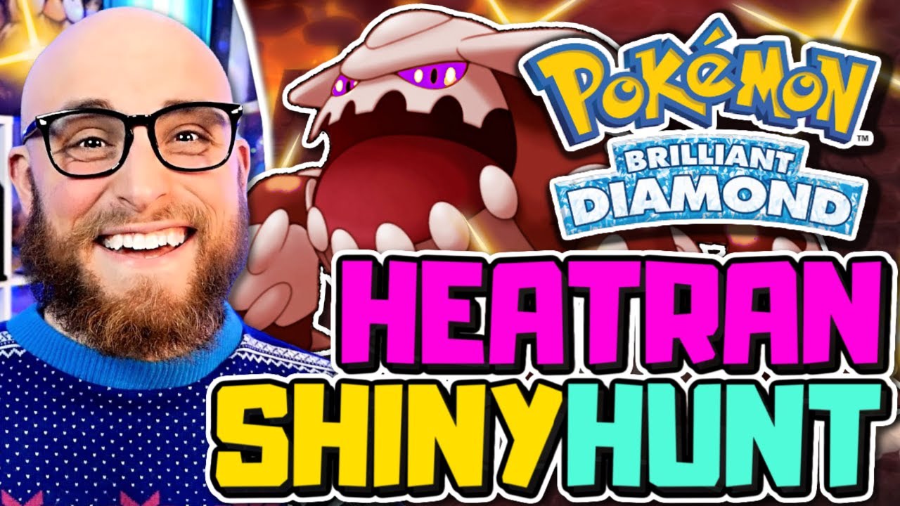 POKEMON BDSP SHINY HUNTING HEATRAN! Pokemon Brilliant Diamond Shining