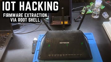 IoT Hacking - Netgear AC1750 NightHawk - Firmware Extraction via Root Shell