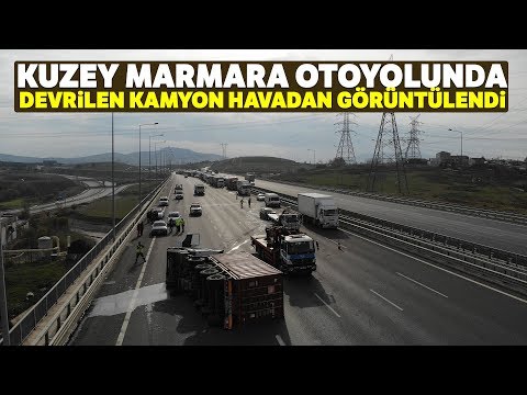 Kuzey Marmara Otoyolu'nda