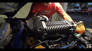 2014 GT500 blower swap From 4.5 whipple to 2.6 TVS, Will it make less power?