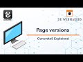 Pagina versies | Concrete5 Explained