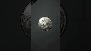 Iowa State Quarter from 2004 (USA)