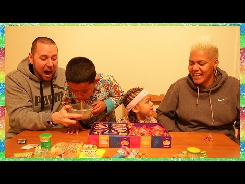 60K SUB SPECIAL Mystery Super SOUR Candy Box Challenge VOMIT WARNING