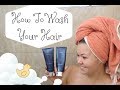 How to PROPERLY Wash Your Hair | MONAT