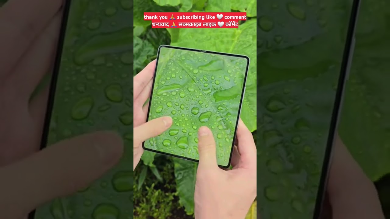 Damn it I can use this water drop aswallpaper Samsung mobile phone digitaltechnology 