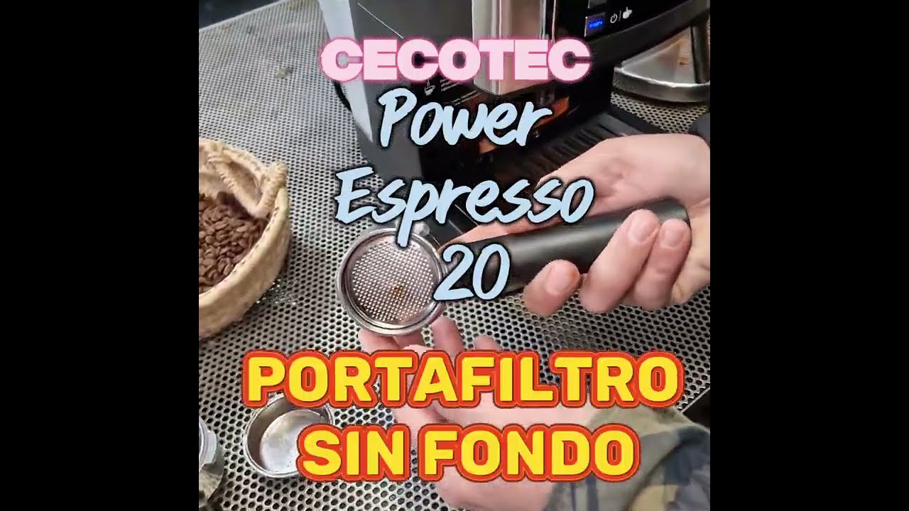 PORTAFILTROS CECOTEC POWER ESPRESSO 20 PROFESSIONALE