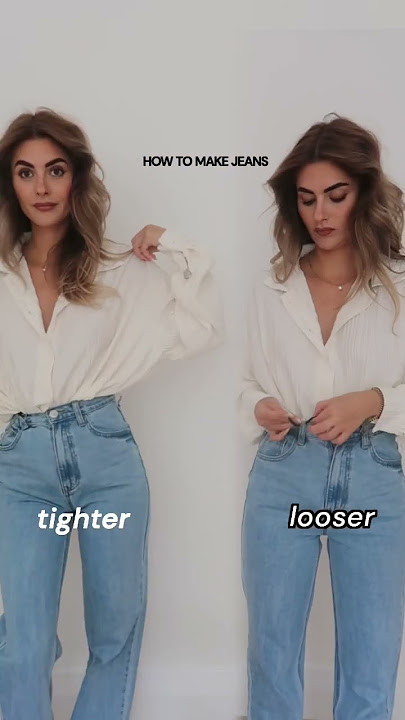 Jeans fit TIP ⭐️ #jeans #fashiontips #summerstyle #fashionhacks